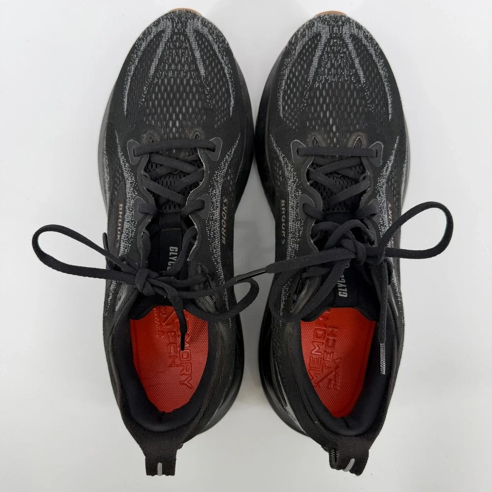 Brooks Glycerin 22 Running Shoes Mens 11.5 Black DNA LOFT v3 Training Athleisure